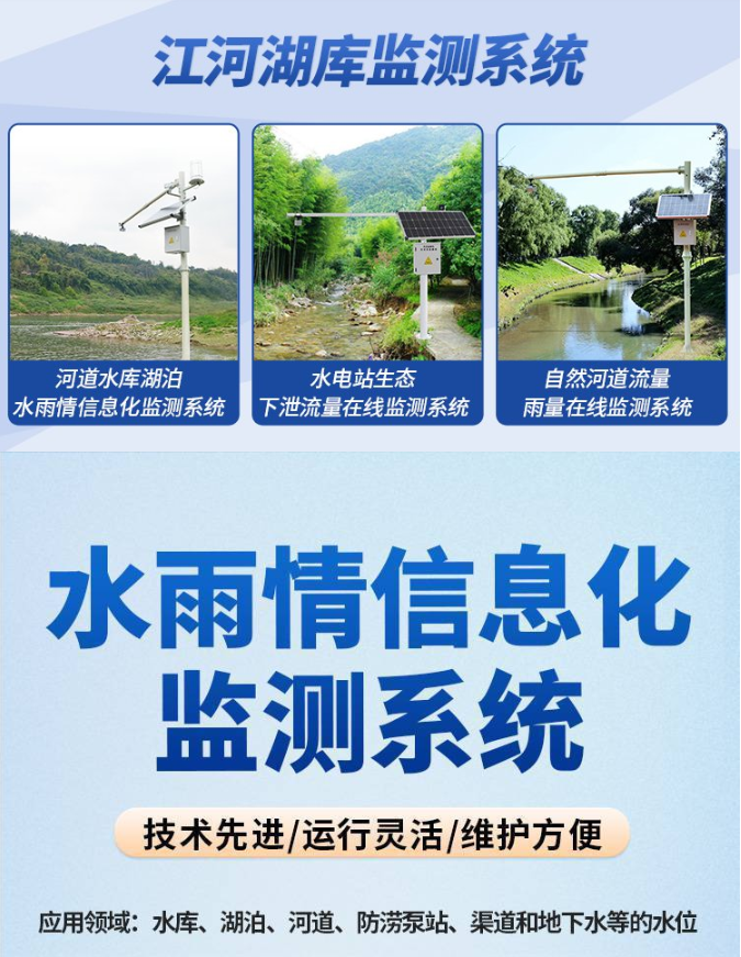 河道水雨情在線監測預警系統綜合解決方案