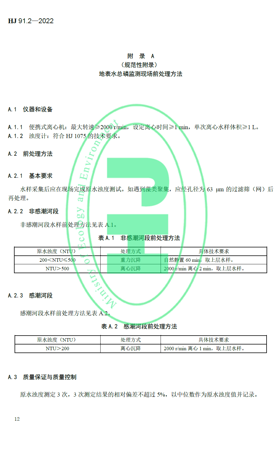 《HJ91.2-2022地表水環(huán)境質(zhì)量監(jiān)測技術(shù)規(guī)范》8月1日已開始實施，快來看看有什么不同吧！